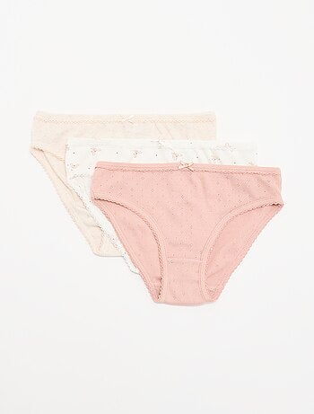 Pack de 3 braguitas estampadas