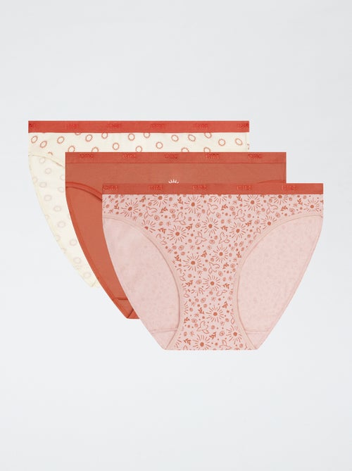 pack de 3 braguitas estampadas 'DIM' - Kiabi