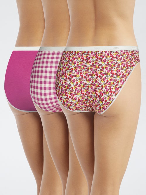 pack de 3 braguitas estampadas 'DIM' - Kiabi