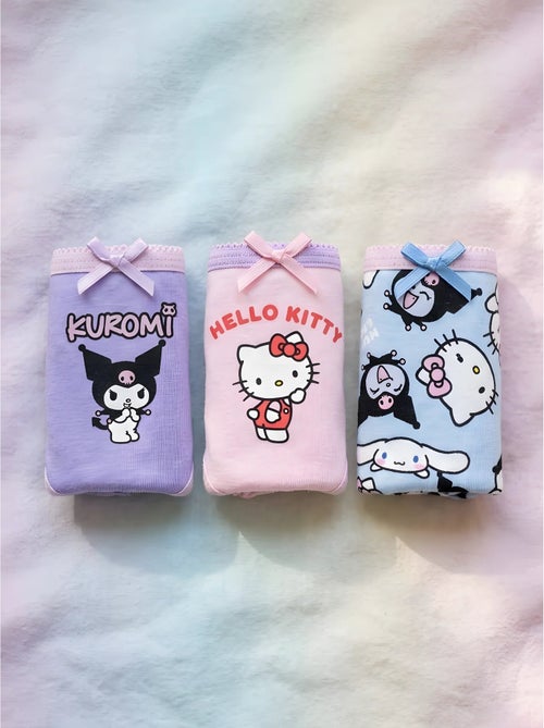 Pack de 3 braguitas hello kitty sanrio - Kiabi