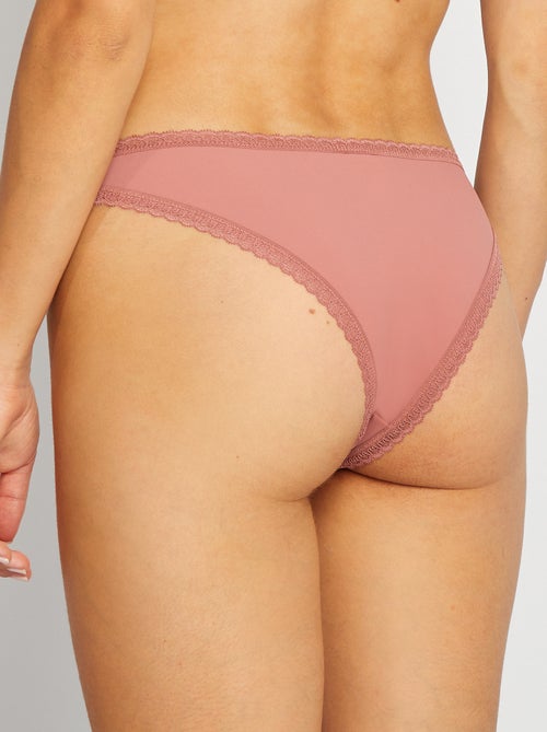 Pack de 3 braguitas invisibles - Kiabi