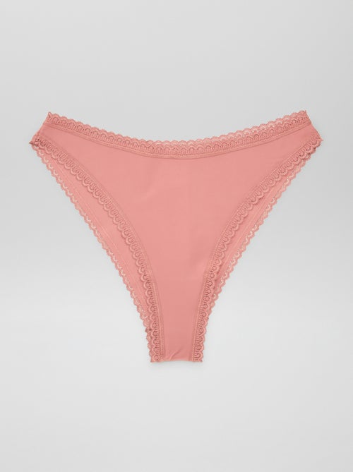 Pack de 3 braguitas invisibles - Kiabi