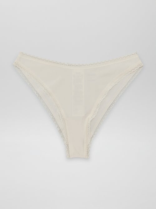 Pack de 3 braguitas invisibles - Kiabi