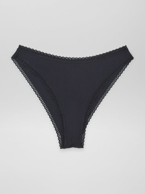 Pack de 3 braguitas invisibles - Kiabi