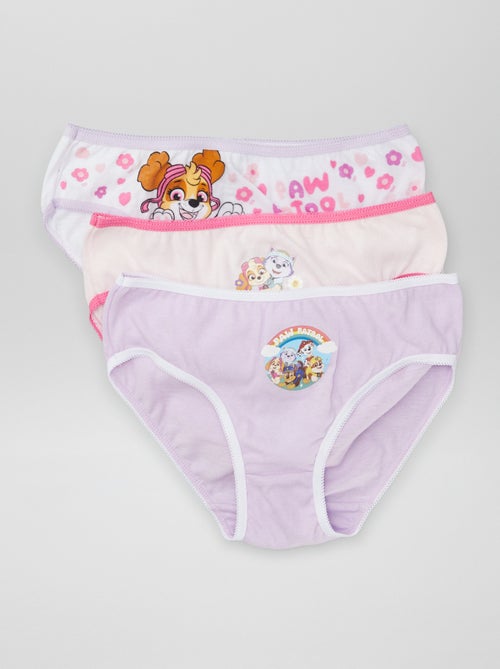 Pack de 3 braguitas 'La Patrulla Canina' - Kiabi