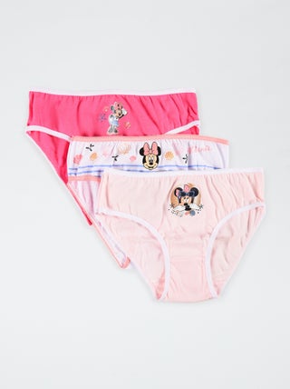 Pack de 3 braguitas 'Minnie'