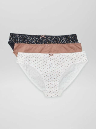 Pack de 3 braguitas