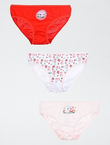 Pack de 3 braguitas 'Peppa Pig'