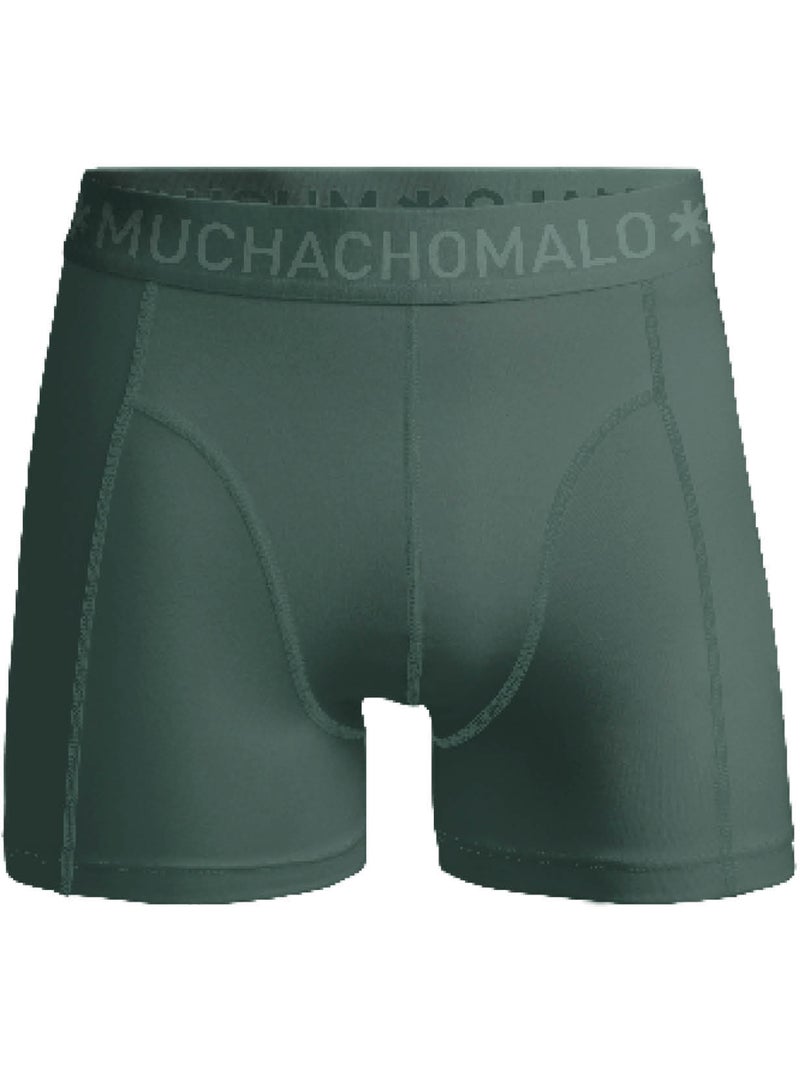 Pack de 3 b?xers Muchachomalo Azul Verde - Kiabi
