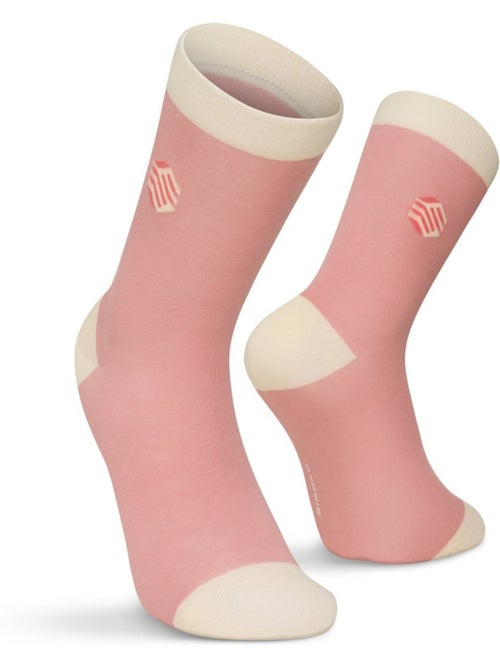Pack de 3 calcetines algodón lifestyle hombre y mujer monogram - Kiabi Pack de 3 calcetines algodón lifestyle hombre y mujer monogram - Kiabi