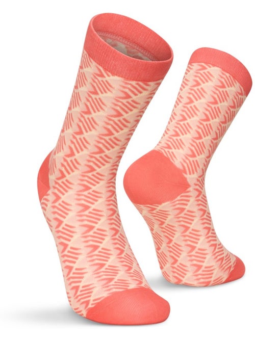 Pack de 3 calcetines algodón lifestyle hombre y mujer monogram - Kiabi Pack de 3 calcetines algodón lifestyle hombre y mujer monogram - Kiabi