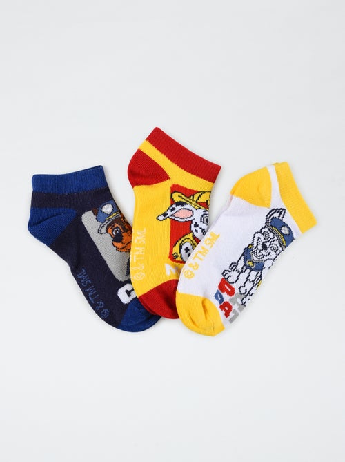Pack de 3 calcetines bajos 'La Patrulla Canina' - Kiabi