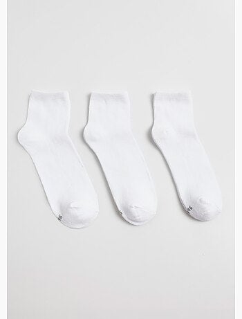 Pack de 3 calcetines, básicos lisos - AFIBEL