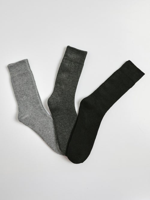 Pack de 3 calcetines cálidos - AFIBEL - Kiabi