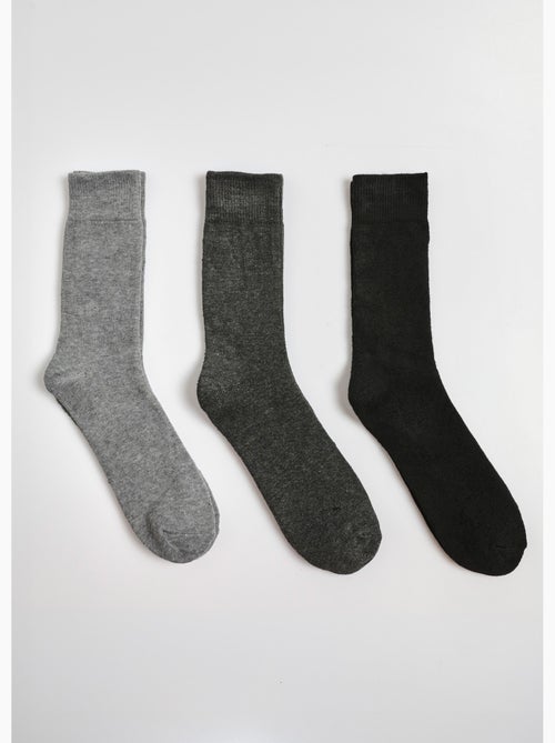 Pack de 3 calcetines cálidos - AFIBEL - Kiabi