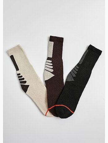 Pack de 3 calcetines cómodos para senderismo - AFIBEL