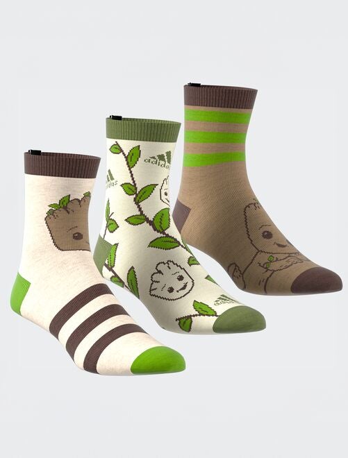 Pack de 3 calcetines de fantasía 'adidas' - Kiabi