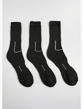 Pack de 3 calcetines de rizo bicolor - AFIBEL