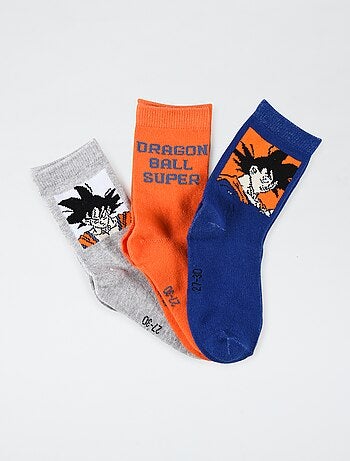 Pack de 3 calcetines 'Dragon Ball Z'