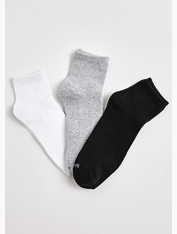 Pack de 3 calcetines esenciales surtidos - AFIBEL