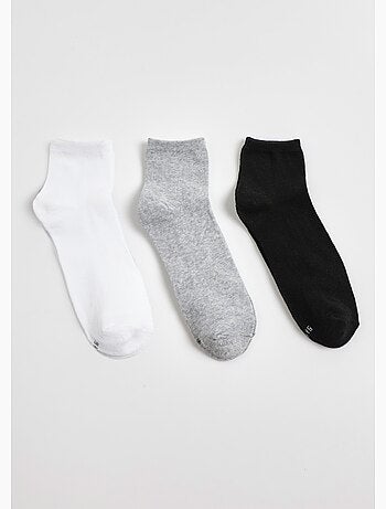 Pack de 3 calcetines esenciales surtidos - AFIBEL