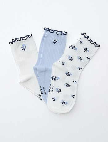 Pack de 3 calcetines estampados