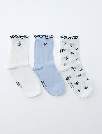Pack de 3 calcetines estampados