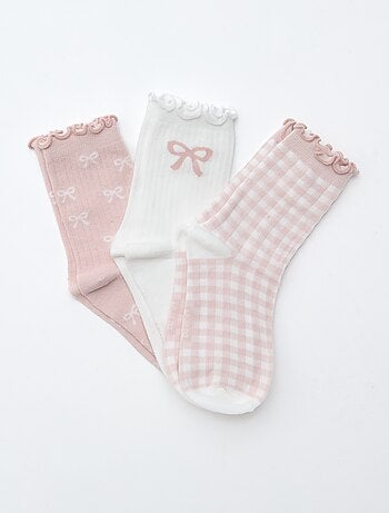 Pack de 3 calcetines estampados
