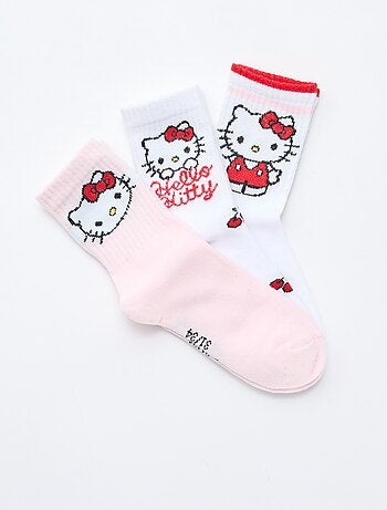 Pack de 3 calcetines 'Hello Kitty'