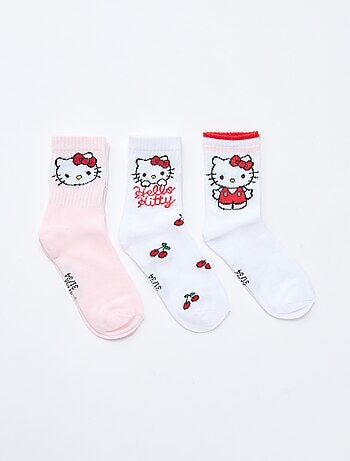Pack de 3 calcetines 'Hello Kitty'