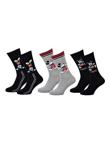 Pack de 3 Calcetines Hombre DISNEY MICKEY MOUSE