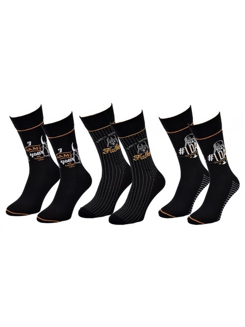 Pack de 3 calcetines hombre LICENCE - Kiabi Pack de 3 calcetines hombre LICENCE - Kiabi