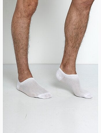 Pack de 3 calcetines invisibles de malla transpirable - AFIBEL