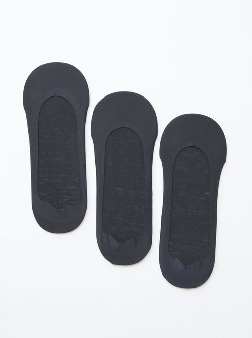 Pack de 3 calcetines invisibles - Kiabi
