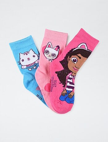 Pack de 3 calcetines 'La casa de muñecas de Gabby'