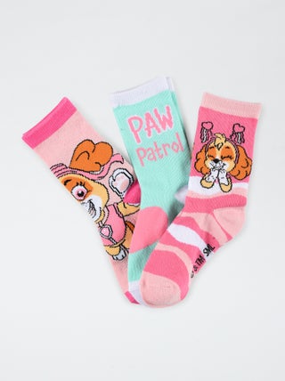 Pack de 3 calcetines 'La Patrulla Canina'
