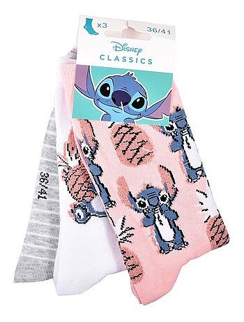 Pack de 3 calcetines mujer LILO ET STITCH
