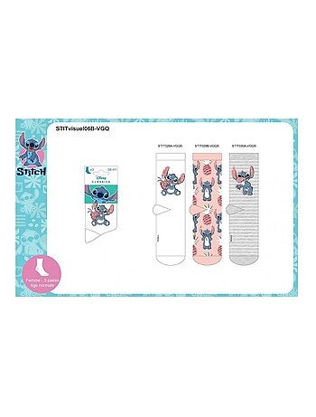 Pack de 3 calcetines mujer LILO ET STITCH