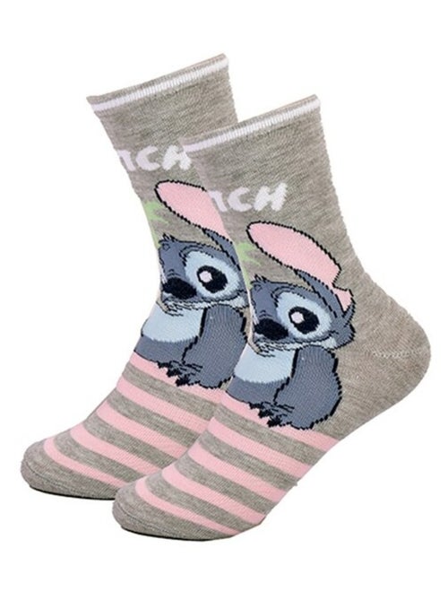 Pack de 3 calcetines niña DISNEY LILO Y STITCH - Kiabi Pack de 3 calcetines niña DISNEY LILO Y STITCH - Kiabi