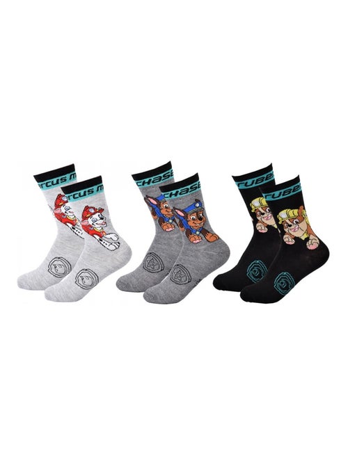 Pack de 3 calcetines niño PAT PATROUILLE - Kiabi Pack de 3 calcetines niño PAT PATROUILLE - Kiabi