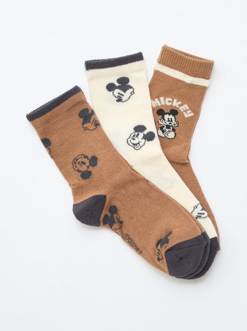 pack de 3 calcetines originales 'Mickey' - Kiabi