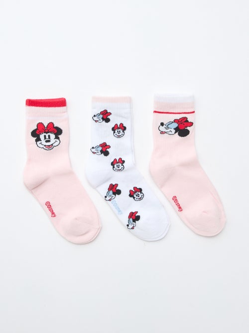 pack de 3 calcetines originales 'Minnie' - Kiabi