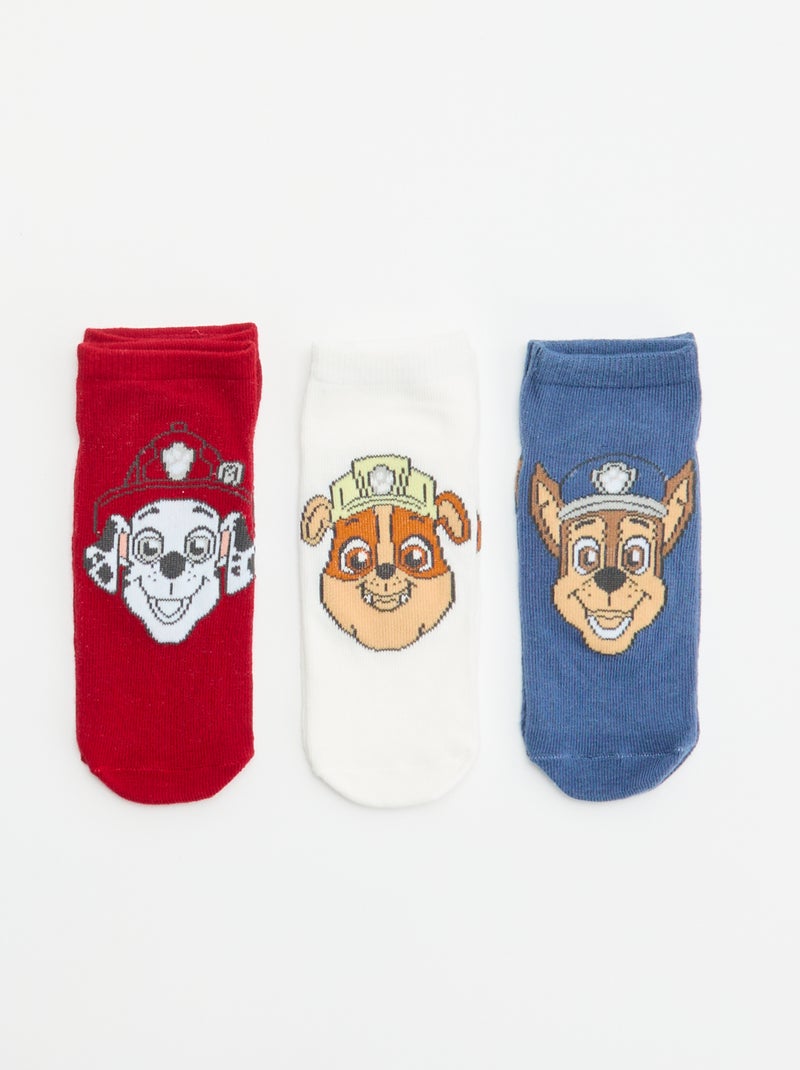 Pack de 3 calcetines 'Patrulla Canina' Azul - Kiabi