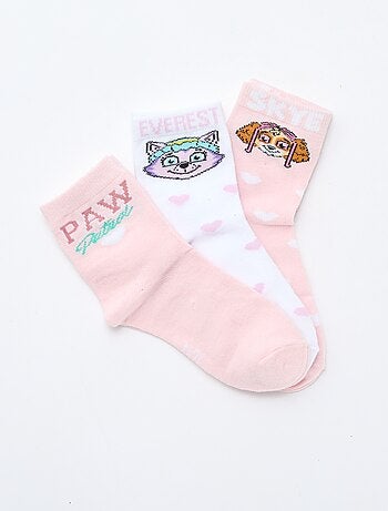 Pack de 3 calcetines 'Patrulla Canina'
