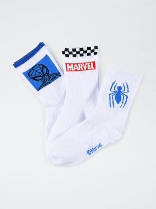 Pack de 3 calcetines 'Spider-man'