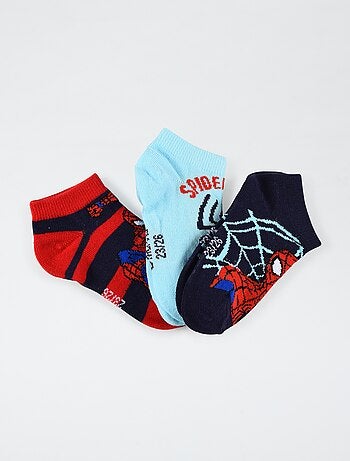 Pack de 3 calcetines 'Spider-man'
