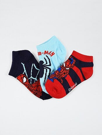 Pack de 3 calcetines 'Spider-man'
