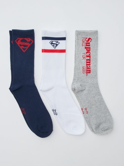 Pack de 3 calcetines 'Superman' - Kiabi