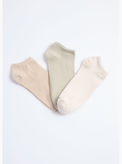 Pack de 3 calcetines, surtidos ligeros - AFIBEL - Kiabi