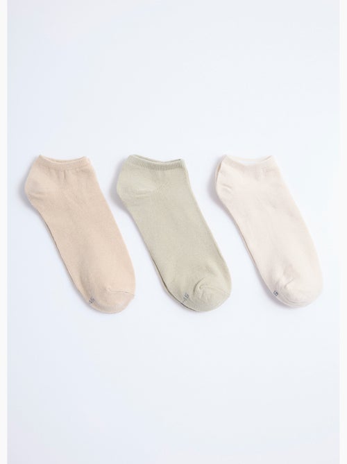 Pack de 3 calcetines, surtidos ligeros - AFIBEL - Kiabi